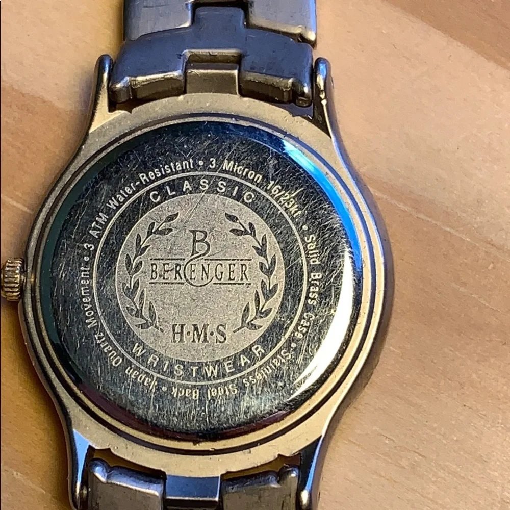 Berenger vintage watch mother of pearl face